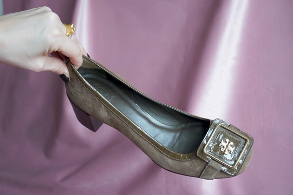 Tory Burch Vintage Heel Court Shoes UK Size  EU  - Etsy