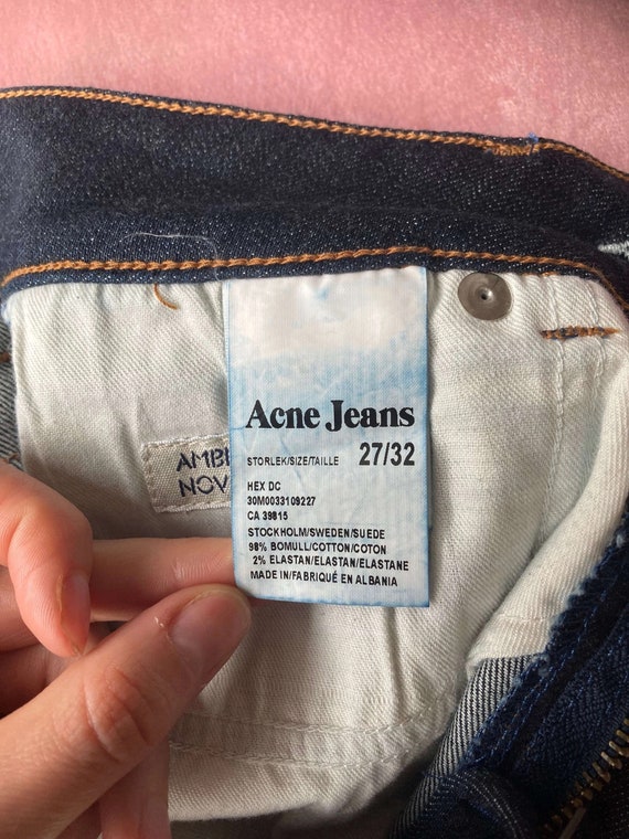 Acne Denim Slim Womens W25/26 UK Size 6/8 EU - Etsy