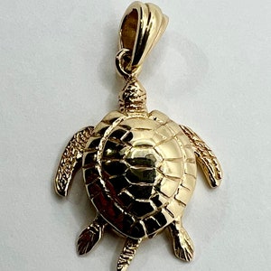 movement sea turtle pendant.