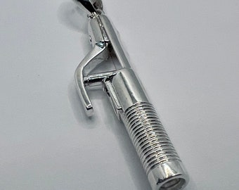 Welding Stinger Pendant: 14k Gold & Sterling Silver available