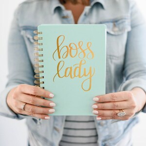 Notizbuch | Projektbuch | Geschenk für Frauen  | Geschenk für Unternehmerinnen | liniertes Notizbuch | Weihnachtsgeschenk | Tagebuch |