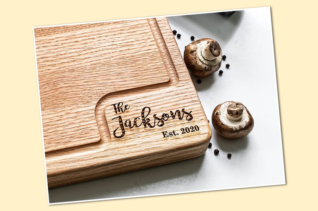 Personalized Wood Cutting Board Custom Wood Cutting Board Etsy