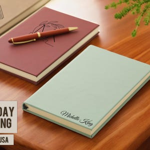 Personalisiertes Geschenk, personalisiertes Lederjournal, personalisiertes Journal, kundenspezifisches Journal, personalisiertes Notizbuch, monogrammiertes benutzerdefiniertes Journal