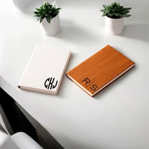 Personalisiertes Leder Journal, Vegan Leder Journal, personalisiertes Journal, Individuelles Journal, personalisiertes Notizbuch, Geschenk zum Abschluss