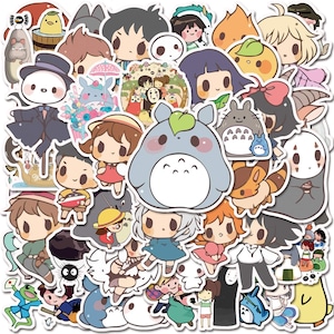 Japanese Anime Stickers, Childhood Anime stickers, Fantasy Stickers - Non-toxic, Water, UV and Scratch Resistant