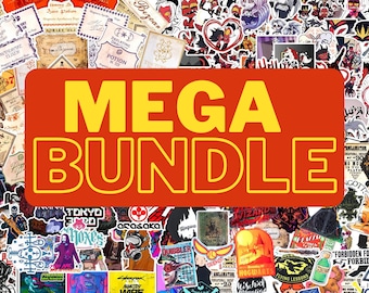 Mega Fandom Sticker Bundle - 150 stickers