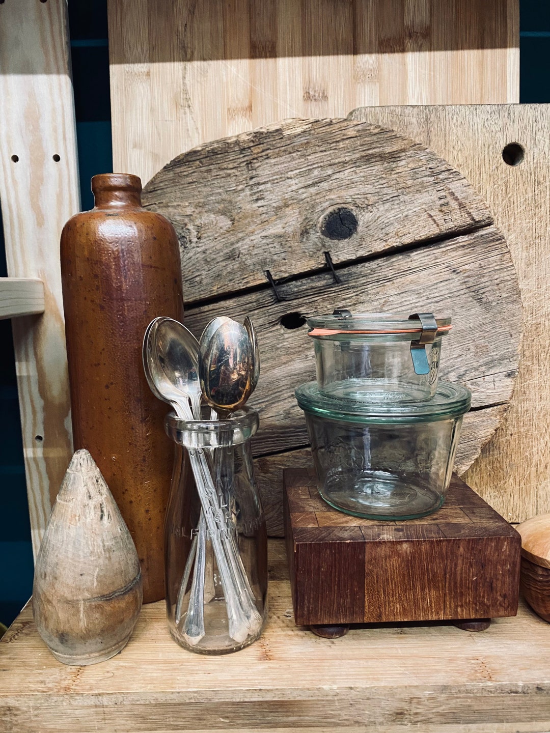 Vintage Mystery Box Antique Mystery Box Home Decor Lot Etsy
