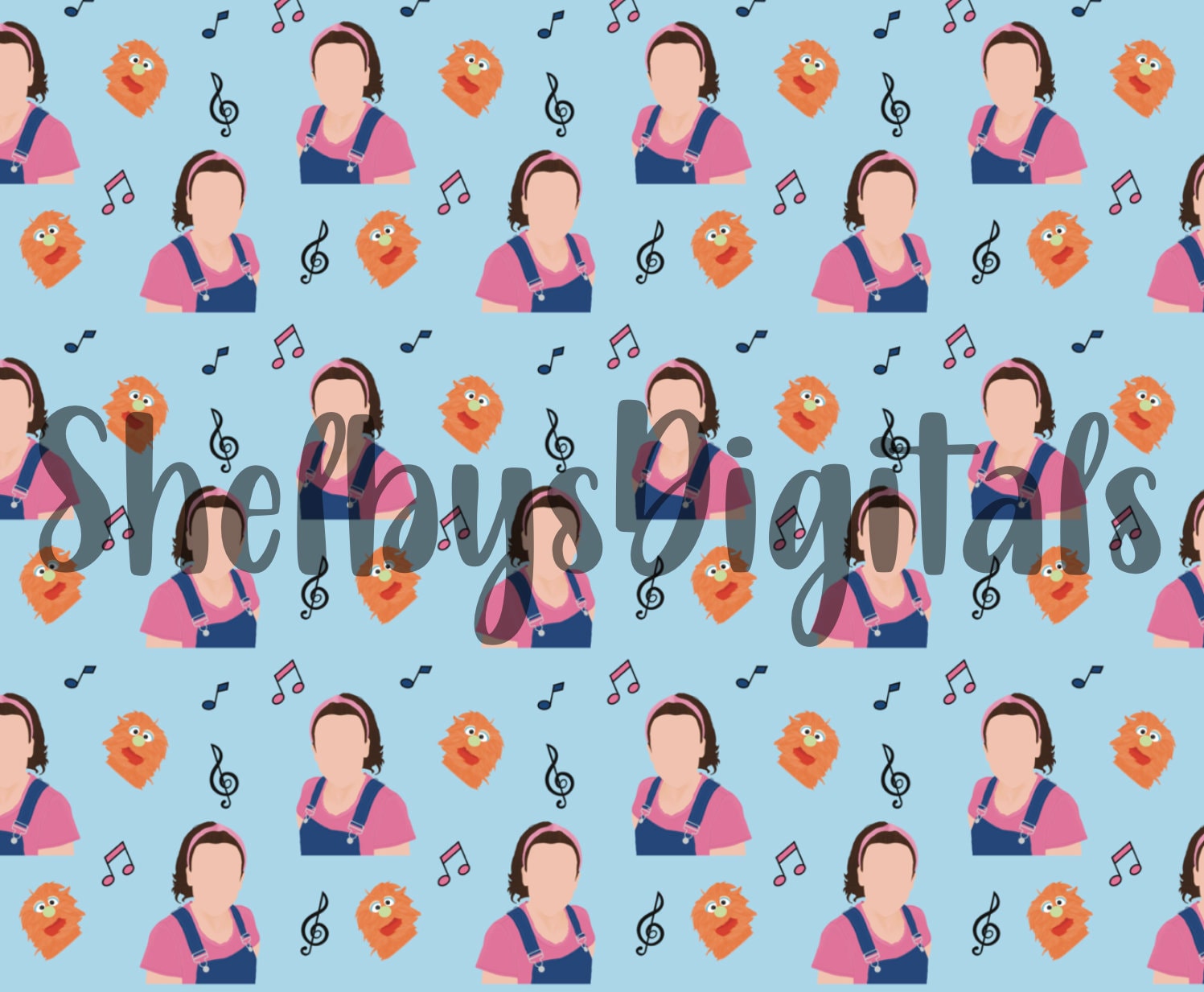 Ms. Rachel and Herbie Seamless Files Etsy