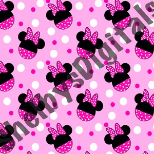 Minnie Mouse Seamless File