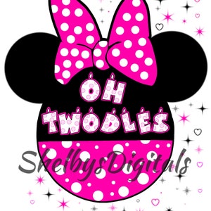 Minnie Mouse Oh Twodles
