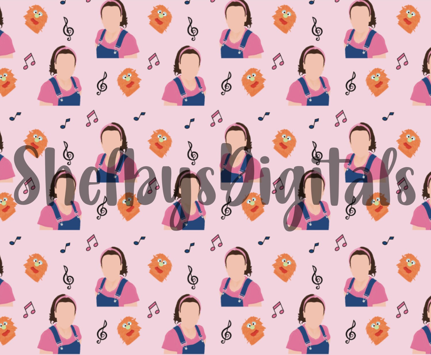 Ms. Rachel and Herbie Seamless Files - Etsy