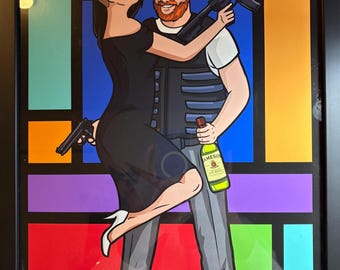 Lee Archer Advertising Poster for Jameson Whiskey