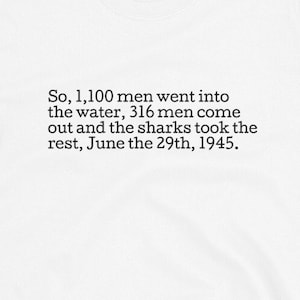 Jaws shirt, Jaws quote shirt, Jaws movie shirt,  Jaws fan gift