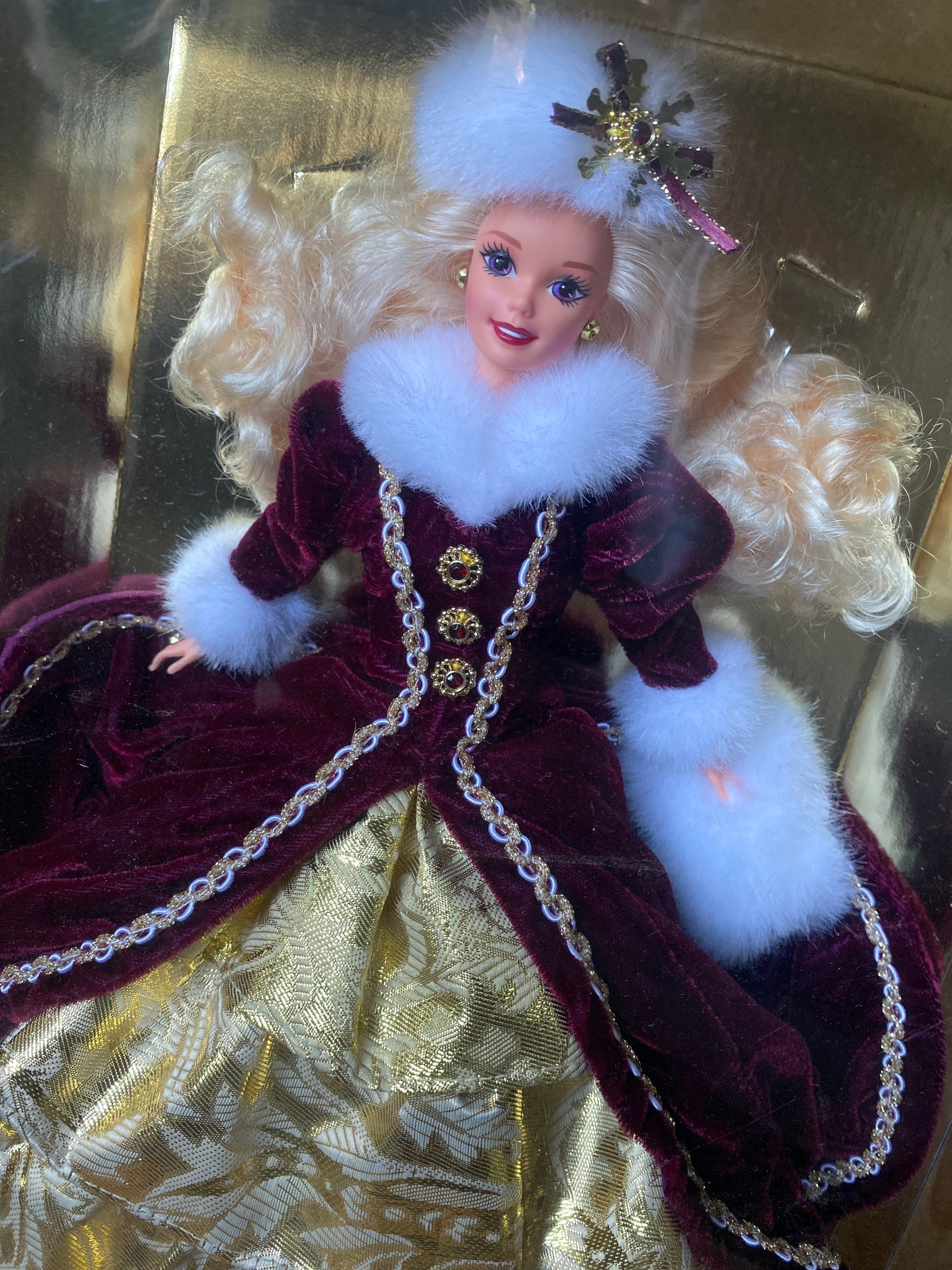 1996 Happy Holiday Barbie - Etsy