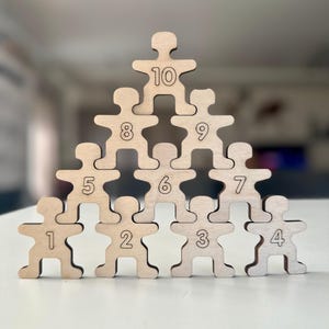Wooden Alphabet letters, Happy learning Alphabet Set, Montessori Alphabet, Montessori learning letters