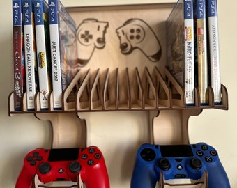 Game Controller holder, Gift for gamers, Gamer gift, Game room decor