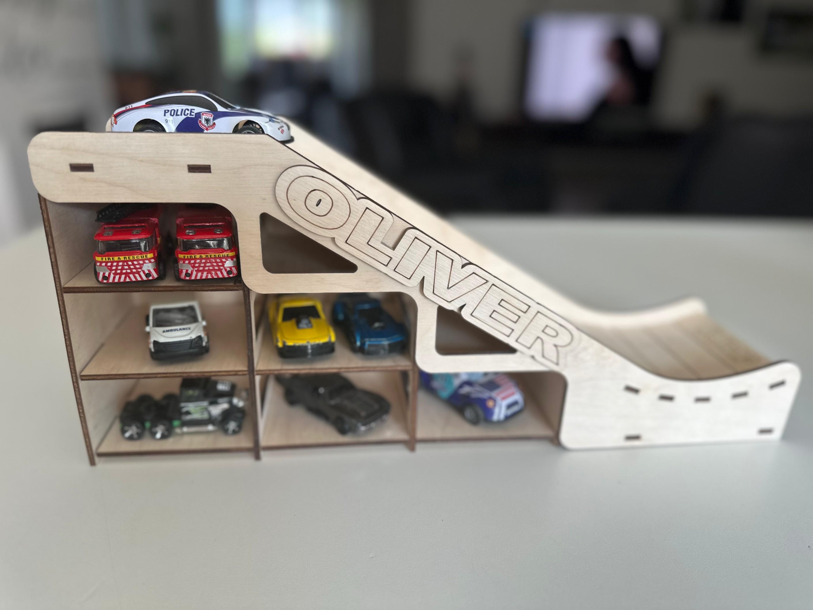 Mini Racetrack Ramp | Toddler Race Track | Personalised Toddler ...