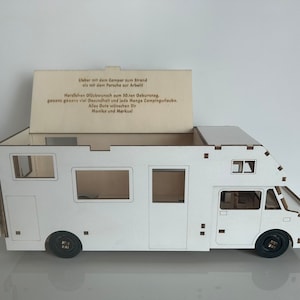 Caja de regalo Camper, Ideas de regalo Camper, Regalo del propietario de RW, Caja de regalo grabada, Regalo personalizado Camper