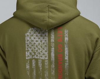 Let&#39;s Go Brandon Hoodie, Republican Sweater, Brandon Chant Sweatshirt, Brandon Biden Hoodie, FJB Shirt Republican Gifts