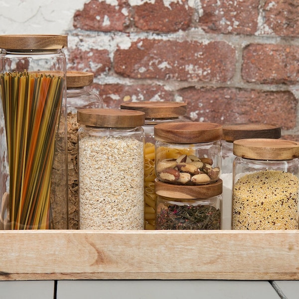 Kitchen Storage Jars Etsy UK