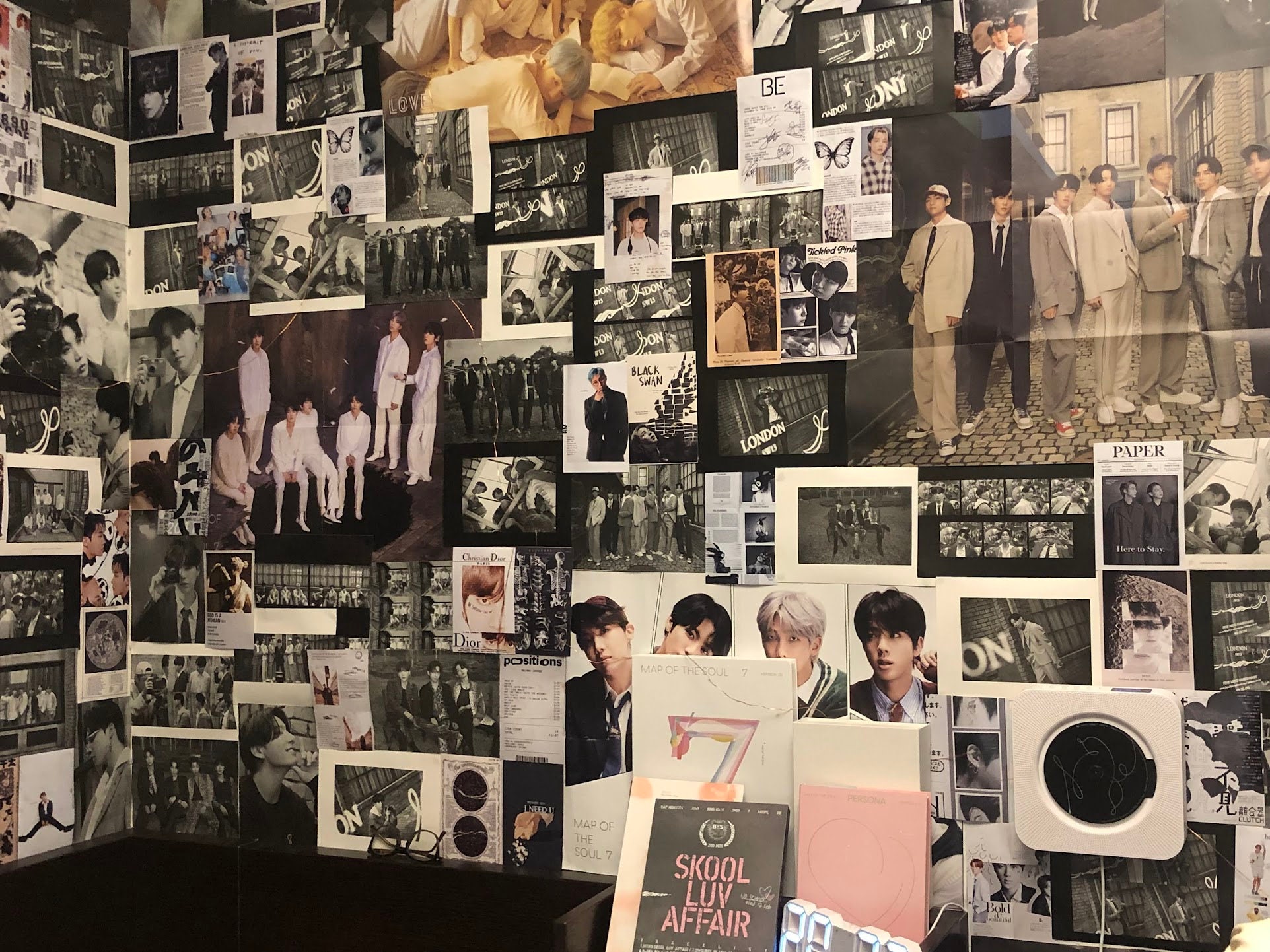 BTS Kpop Aesthetic Posters/prints Pack Etsy UK