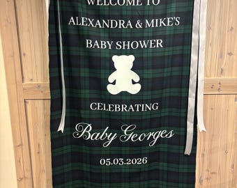Custom welcome sign/ bar sign / linen / fabric / welcome sign / wedding signage