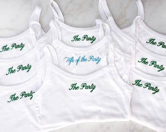 Custom Tops for Brides, Bachelorettes & Bridal Parties (see listing for other top styles available)