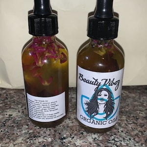 Beauty Vibez Organic Oils for Hair and Body