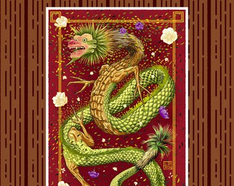 Wood Dragon - Lunar New Year 2024