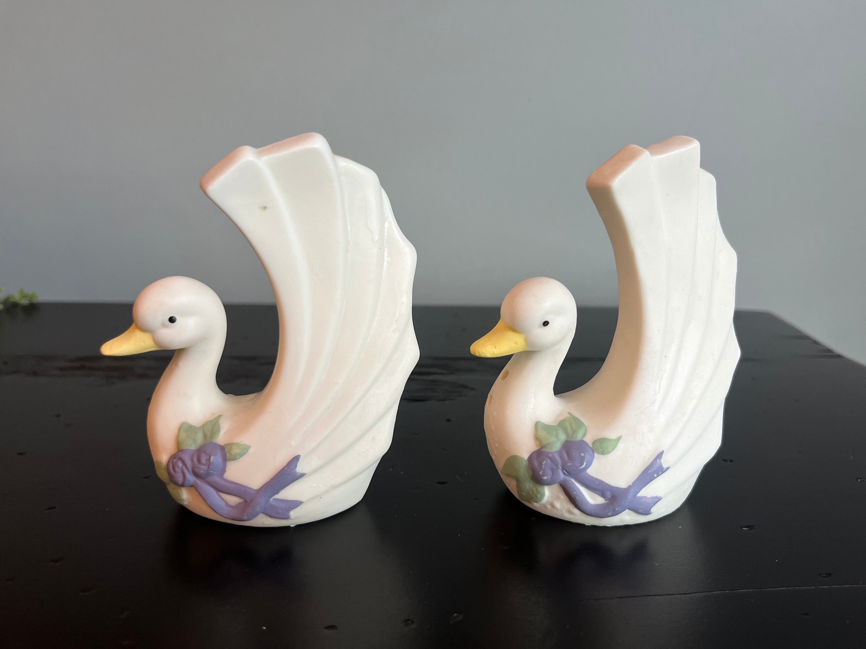 Ceramic Bisque Swan - Etsy