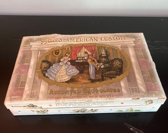 Vintage Gales American Custom Assorted Chocolates Box, Boston