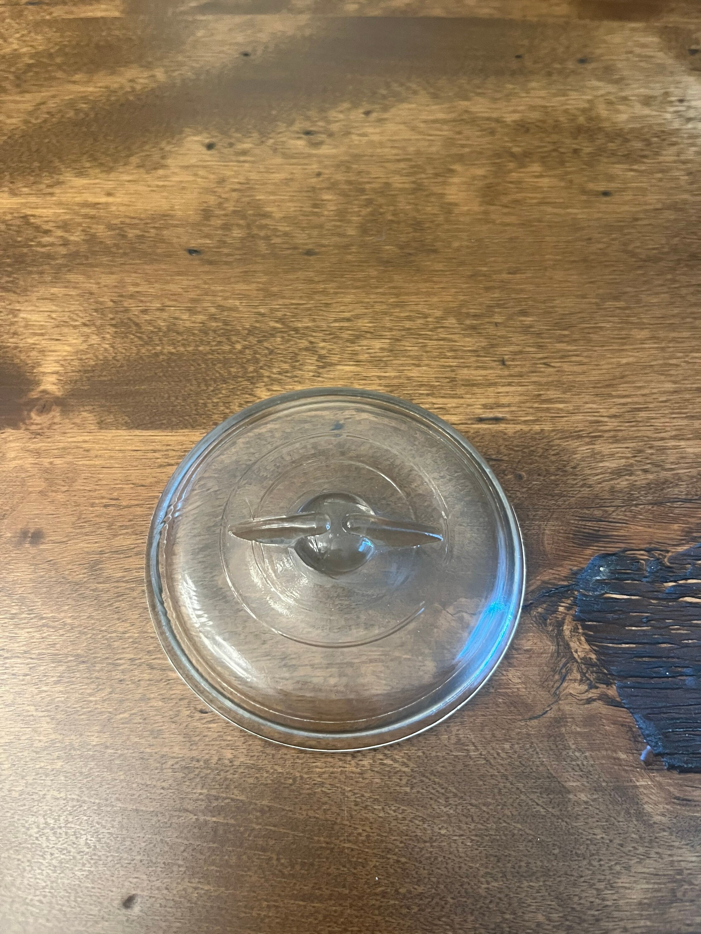 1 Vintage Clear Glass Jar Lid for Wire Bail Jars STANDARD or Etsy