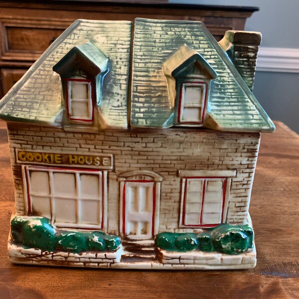 House Cookie Jar Etsy