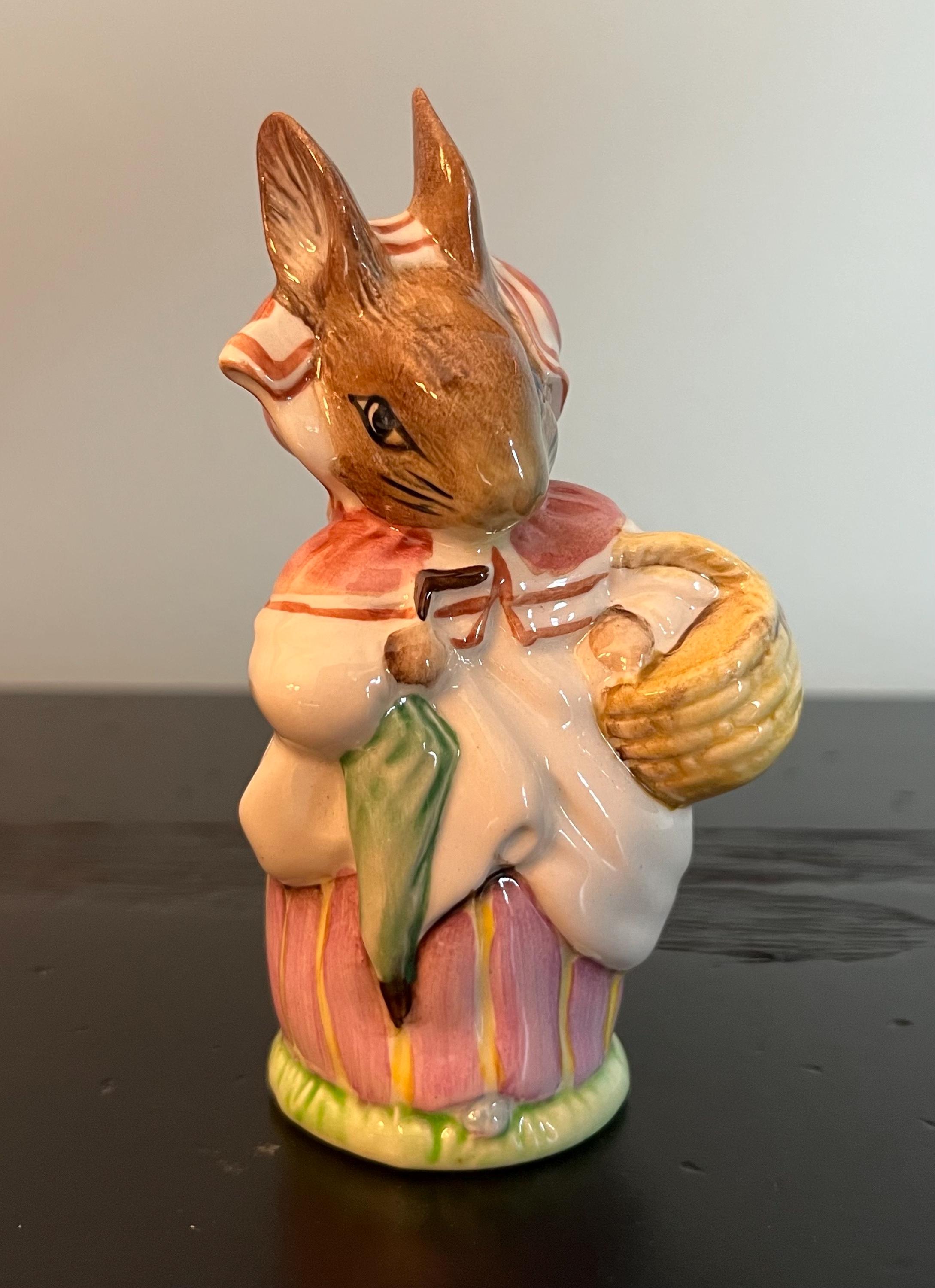 Beatrix Potter Mrs Rabbit Figurine - Etsy