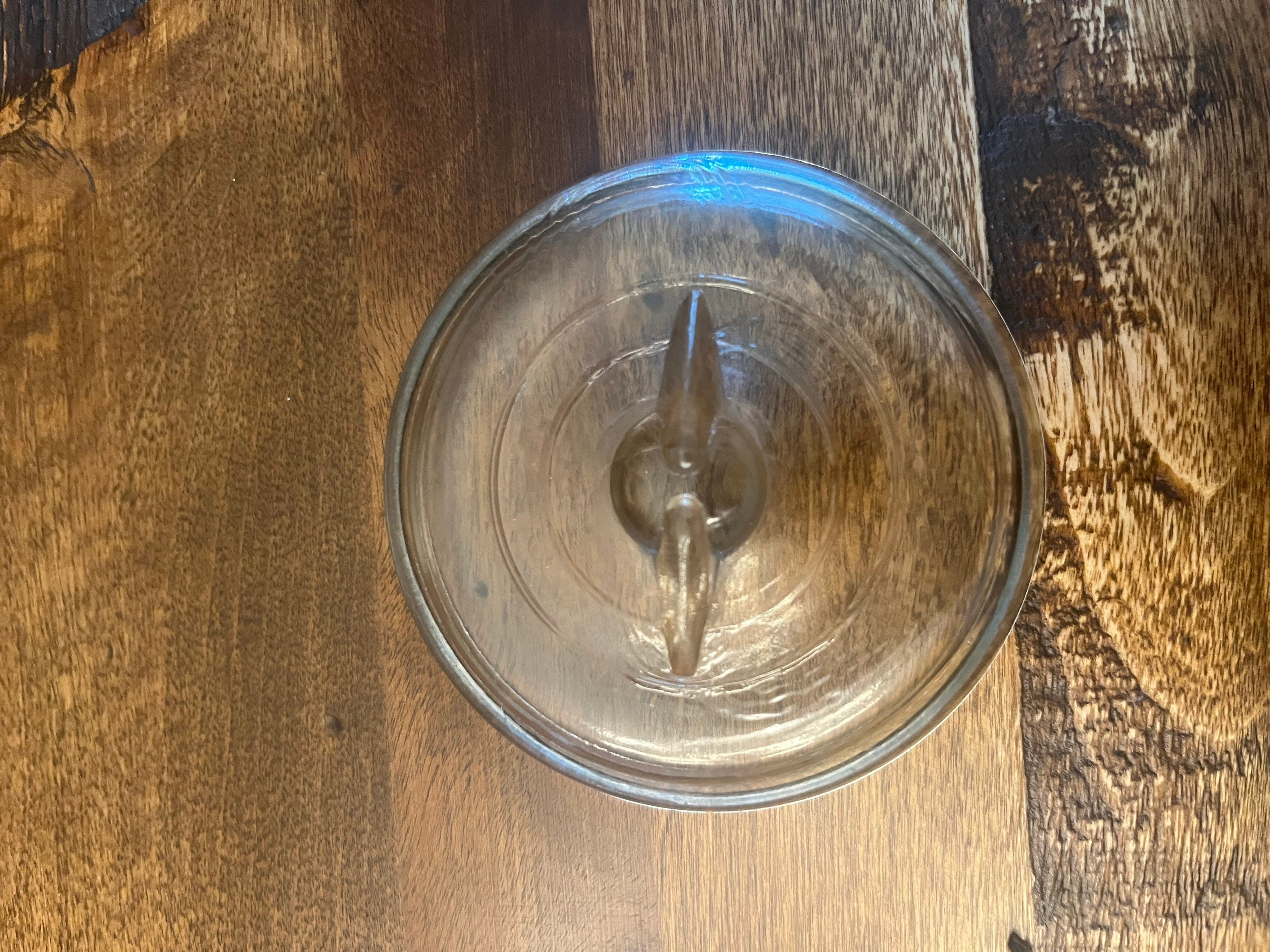 1 Vintage Clear Glass Jar Lid for Wire Bail Jars STANDARD or Etsy