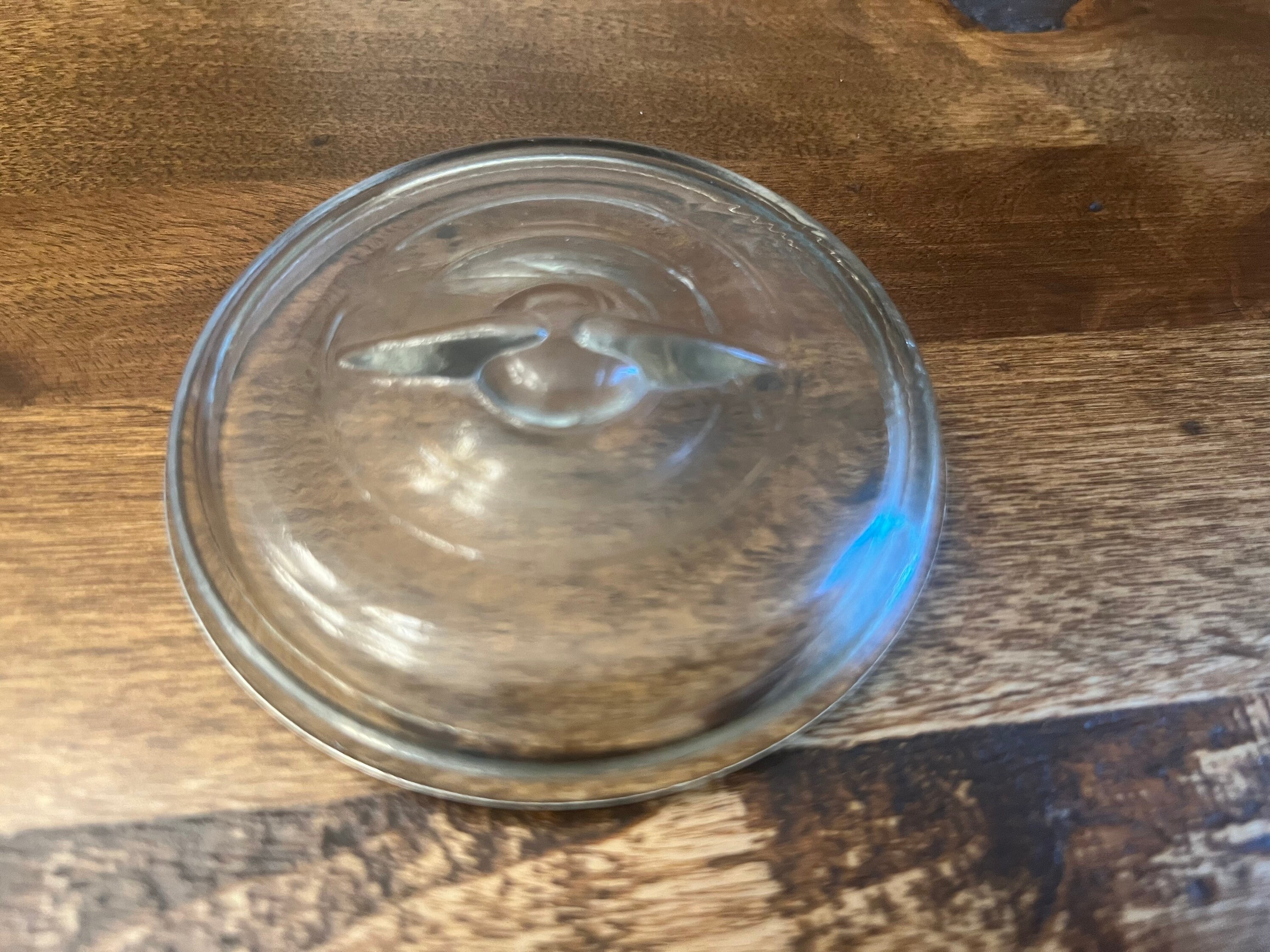 1 Vintage Clear Glass Jar Lid for Wire Bail Jars STANDARD or Etsy