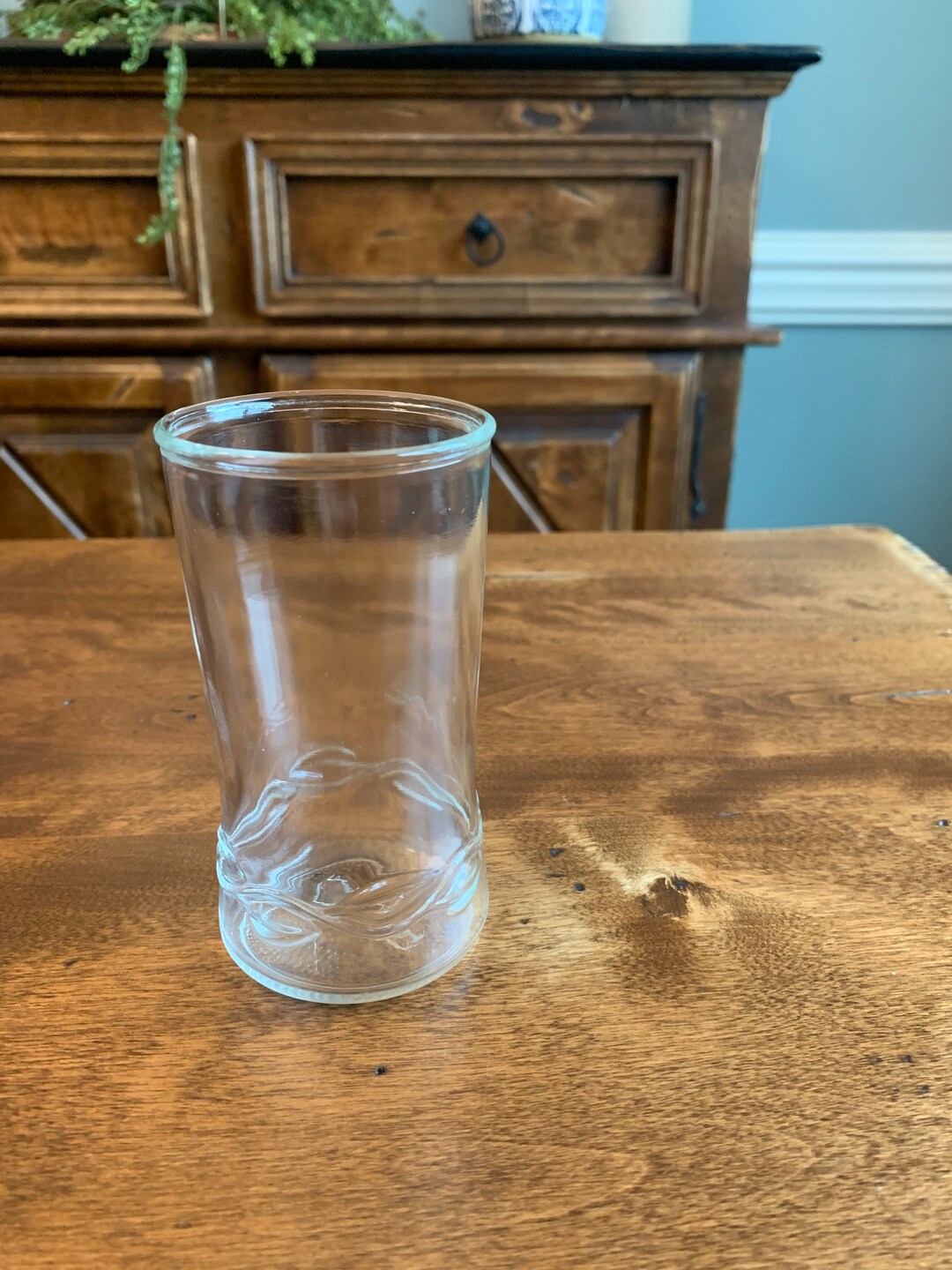 Vintage Mid Century Anchor Hocking Juice Glass With Makers Etsy