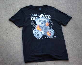 Camiseta de calle con oso