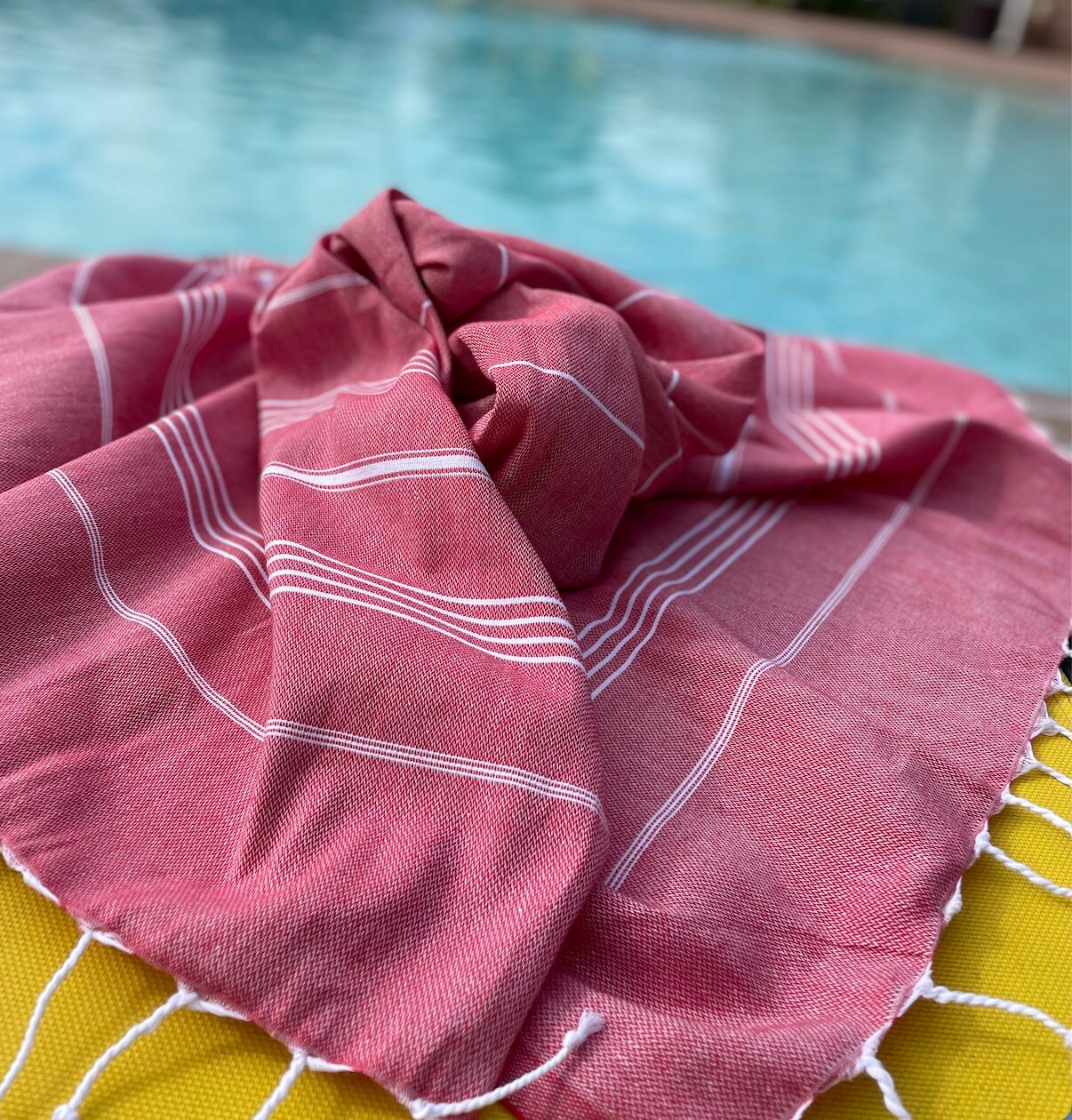 Turkish Cotton Beach Towel, Beach Bachelorette Party Favors, Quick Dry