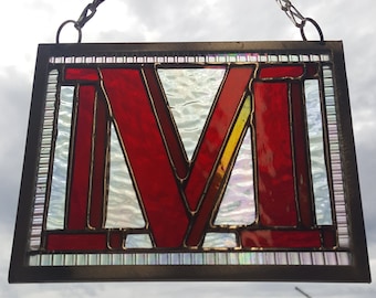 Stained Glass Letters