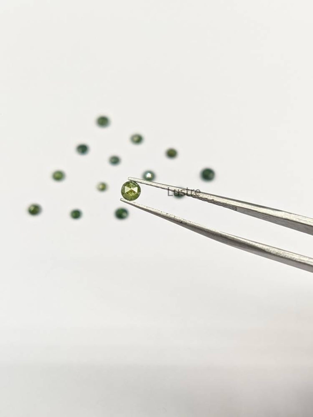 Green Roses Diamond Green Rose Cut Diamond Ring: 100 Pcs Faceted Loose Diamonds 3 Mm - Etsy
