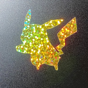 Pikachu Holographic Sticker