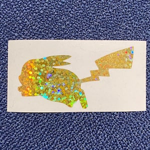 Shiny Pikachu Holographic Sticker