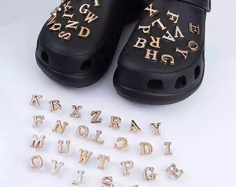 crocs stickers letters