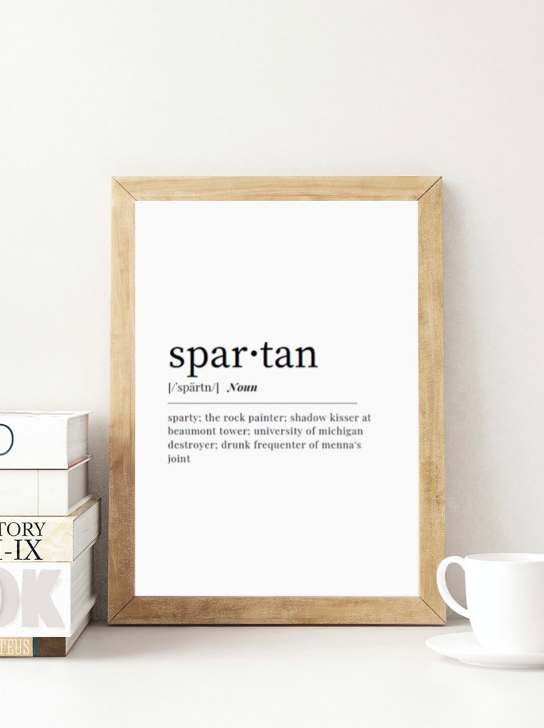 Mchgan State Unversty MSU Spartans Engraved Wall Hangng | Etsy