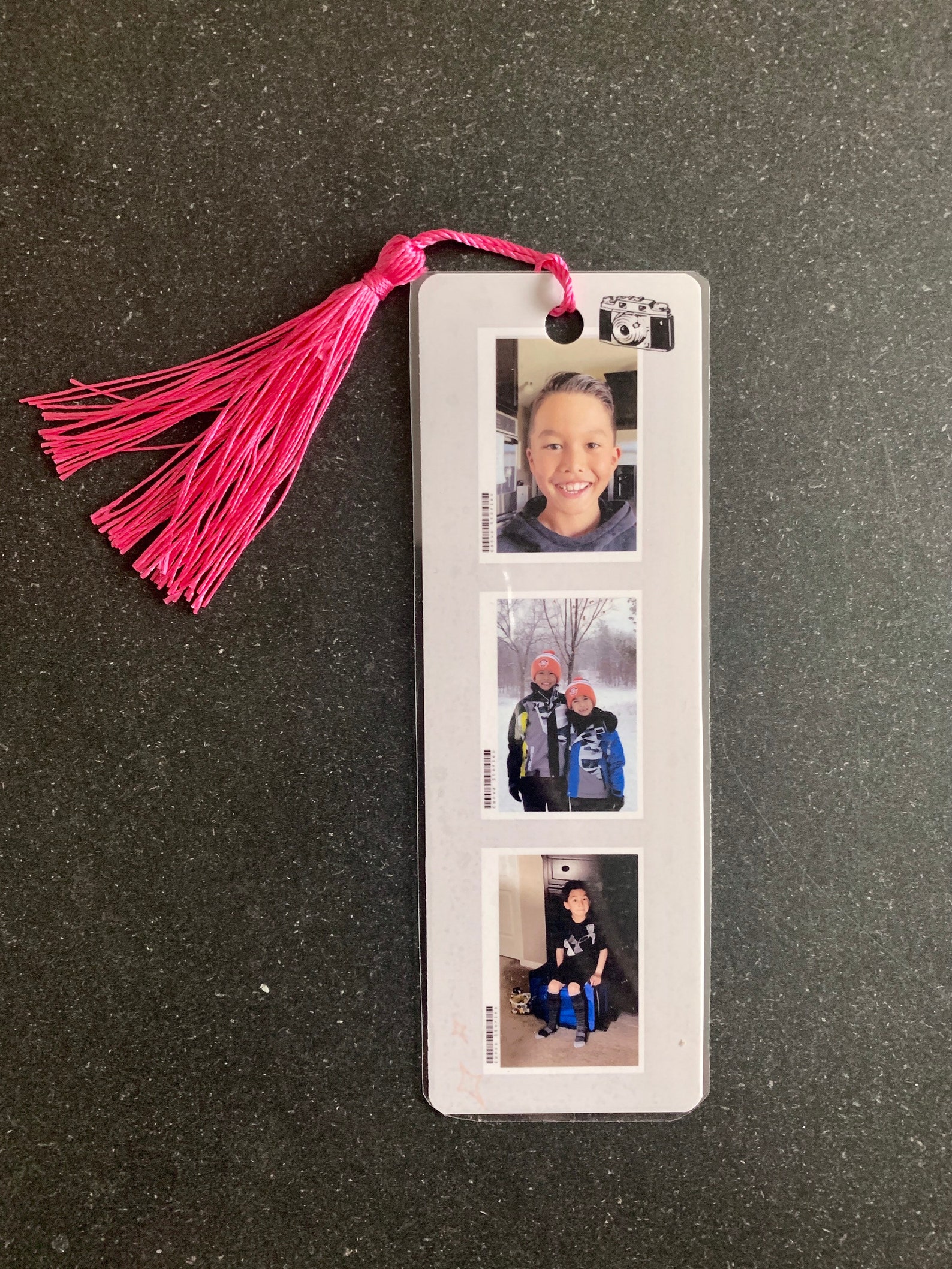 Custom Photo Bookmark Personalized Bookmark With Text Photobooth Bookmark Custom Design It the