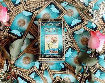 The Meta Muse Tarot Deck & Guidebook by Kerry Krogstad