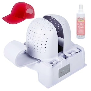 Hat Care Machine with Stiffening Spray – Adjustable Hat Shaper for Caps and Hats, Durable Hat Machine with Fan Drying Technology