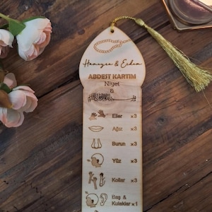 Ablution card