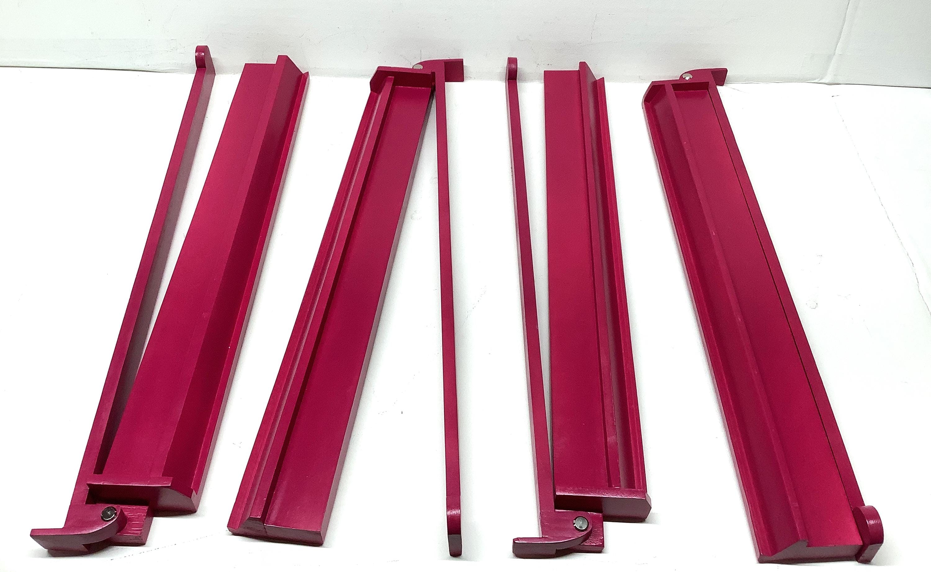 Ycc Rack Wood Mahjong Racks With Hinged Pushers - Etsy
